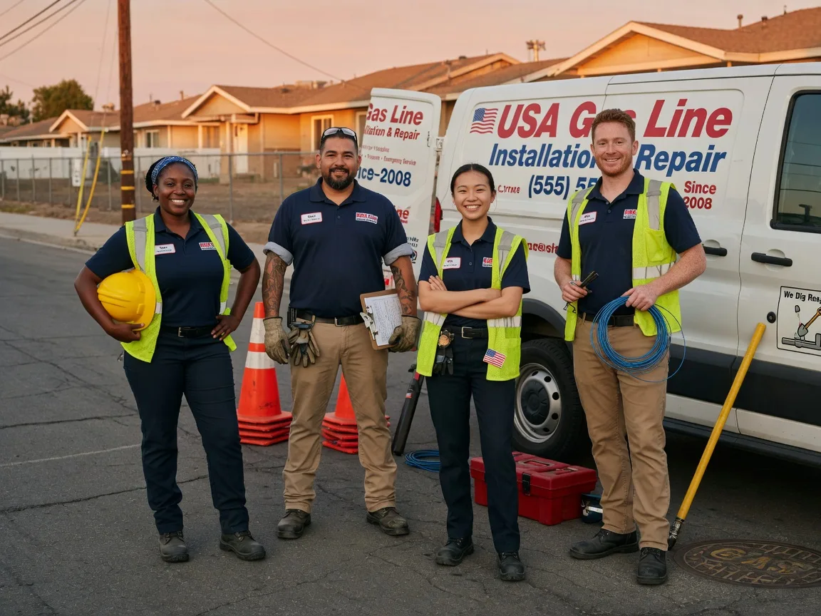 Gas Line Installation company in Chocowinity, NC